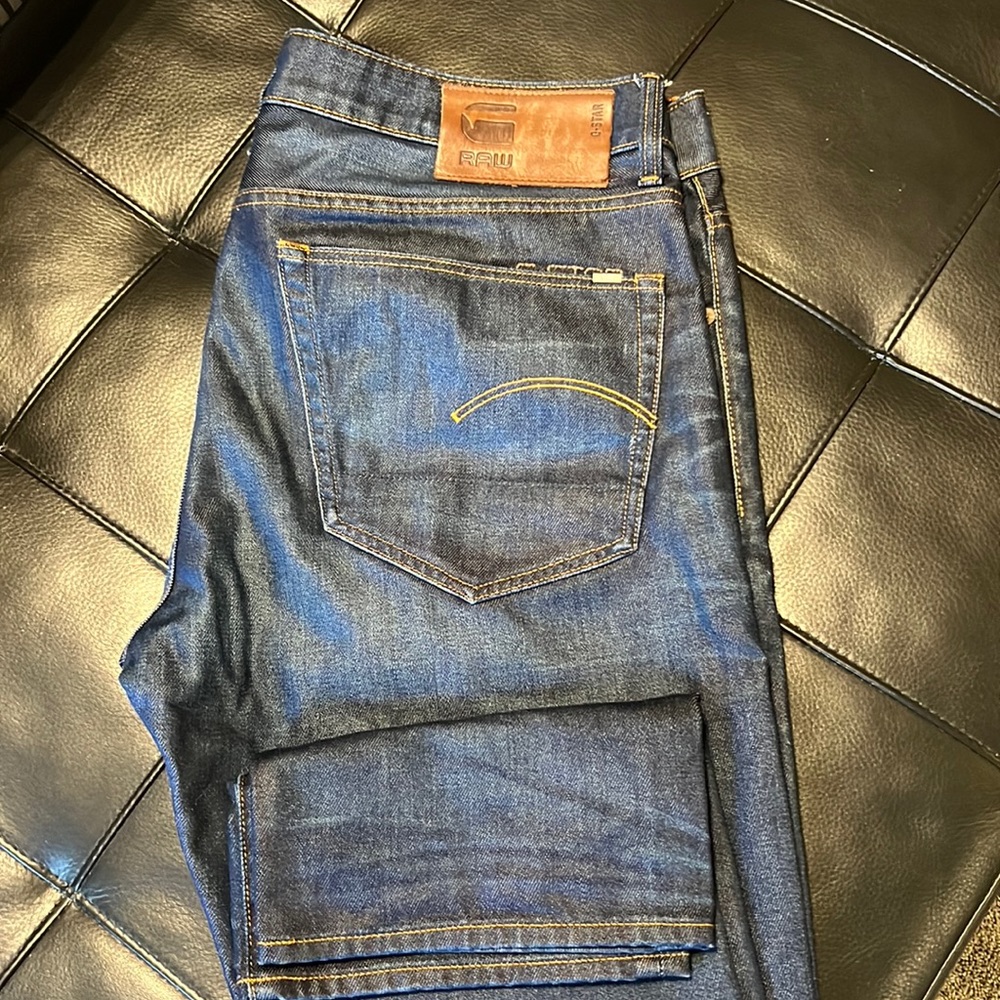 G-Star RAW men’s 3301 straight jeans W36, L36